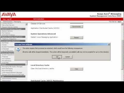 How To Add A New Application Server To An Existing Site In Avaya Aura Messaging