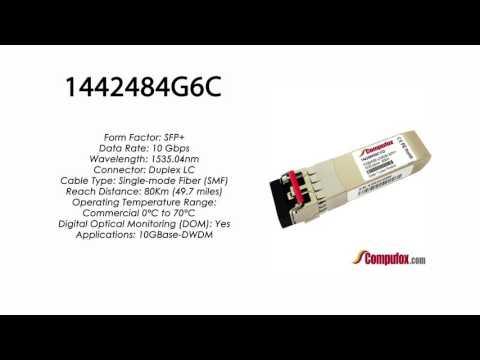 1442484G6C  |  Adtran Compatible 10GBase-DWDM 1535.04nm 80km SFP+