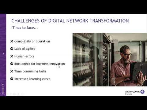Alcatel-Lucent Enterprise Webinar: Digital Age Technology – A Network And Communication Perspective