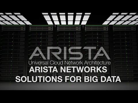 Arista Networks Solutions For Big Data