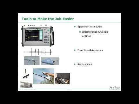 Anritsu Webinar: Making Interference Hunting Easier