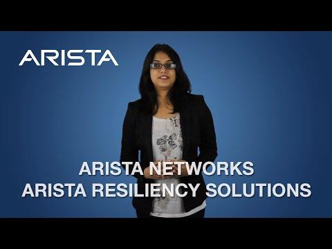 Arista Resiliency Solutions