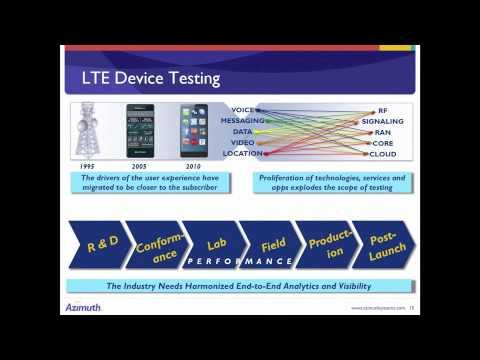 RCR Wireless Editorial Webinar: LTE Field Testing