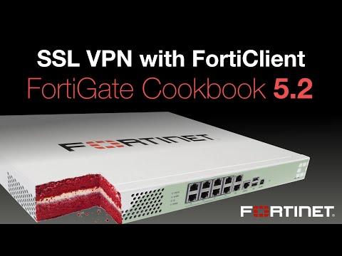 FortiGate Cookbook - SSL VPN Using FortiClient (5.2)