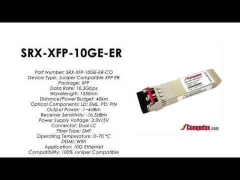 SRX-XFP-10GE-ER  | Juniper Compatible 10GBASE-ER XFP 1550nm 40km SMF