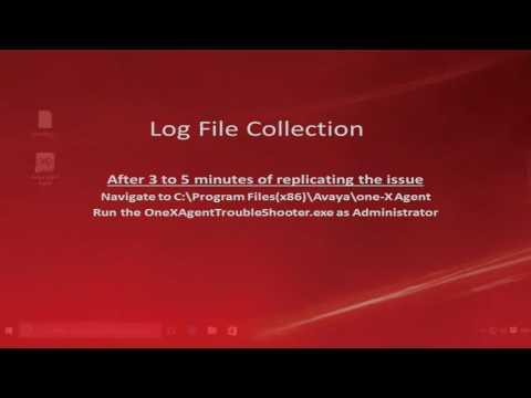 How To Enable High Debug Logging Level For Avaya One-X Agent 2.5