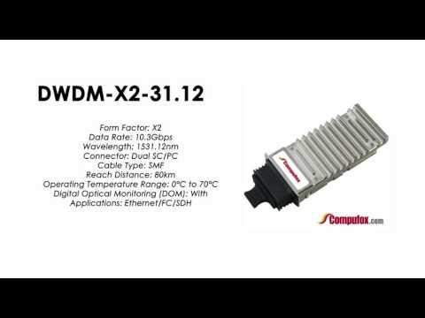 DWDM-X2-31.12  |  Cisco Compatible 10GBASE-DWDM X2 1531.12nm 80km