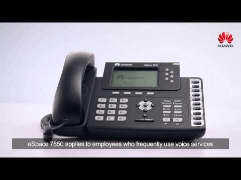 Huawei ESpace 7800 Series IP Phone Video