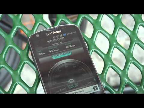 Baltimore 2011: Verizon LTE Vs Sprint WiMAX Speed Test