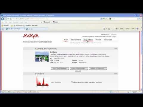 Avaya Web.alive On Premise Software (OPS) E-Mail Configuration