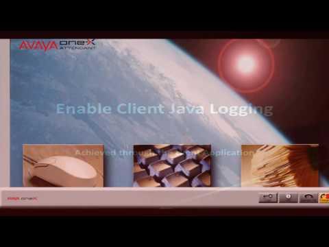 How To Enable Diagnostic Logging And Data Collection On Avaya One-X Attendant R4