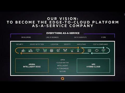 The Edge To Cloud Journey With Aruba, A Hewlett Packard Enterprise Company