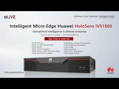 Huawei HoloSens IVS1800 Product Launch