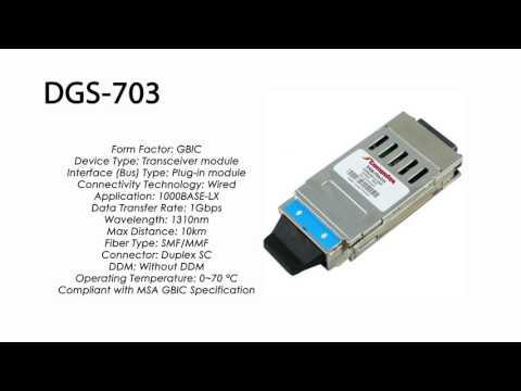 DGS-703  |  D-Link Compatible 1000BASE-LX GBIC 1310nm 10km