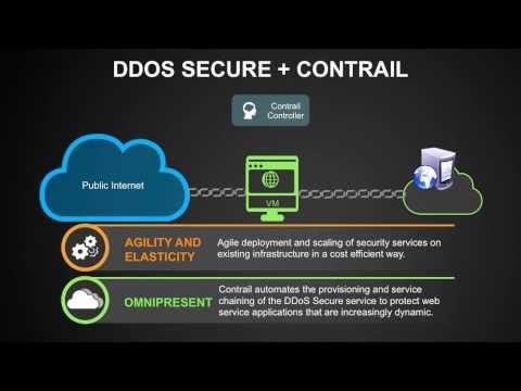 Dynamic And Elastic Anti-DDoS Service Through Contrail And DDoS Secure
