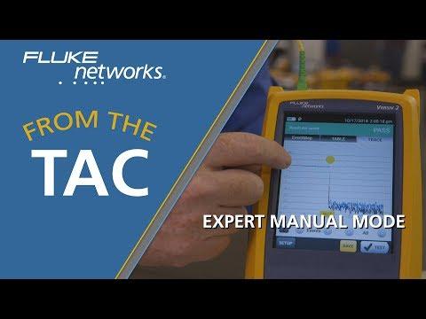 Expert Manual Mode For The OptiFiber® Pro OTDR Simplifies Troubleshooting – By Fluke Networks