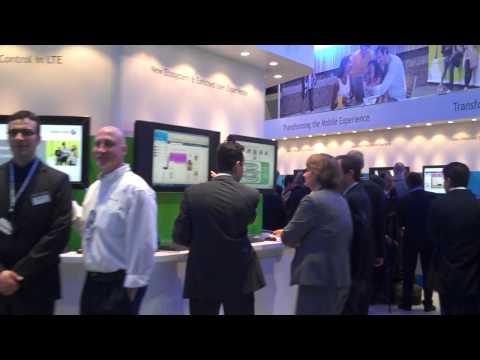 MWC 2010 - Alcatel Lucent Pavilion: LTE Displays/Demonstrations (Hall 8)