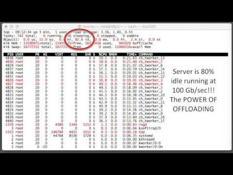 Chelsio Terminator 6 (T6) 100G ISCSI Demonstration