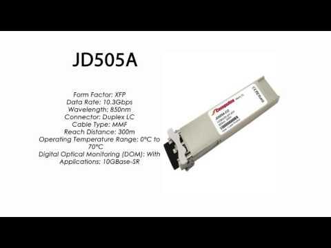 JD505A  |  HP Compatible 10GBase-SR XFP 850nm 300m