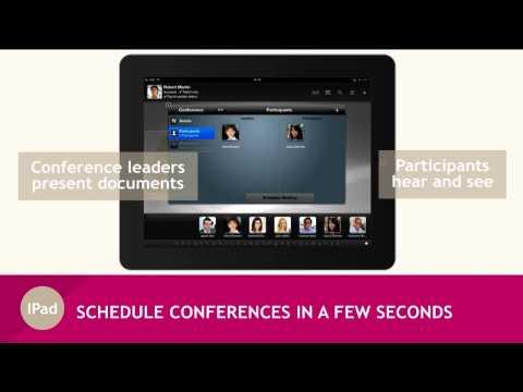 OpenTouch Conversation Demo: Scheduled Multimedia Conferencing