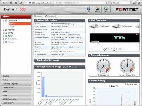 FortiGate Cookbook - Secure WiFi With A Captive Portal