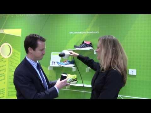 #MWC14 NXP Semiconductors: Shoes & Other Retail Applications