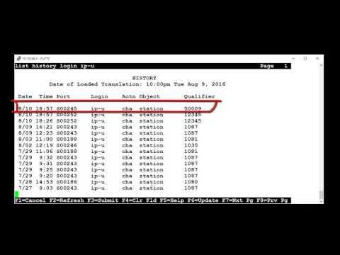 IP Stations Registrations And Unregistrations In Avaya Aura Communication Manager History Log