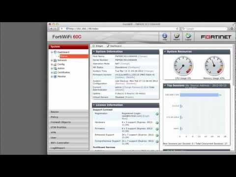 FortiGate Cookbook - Using The FortiClient VPN To Set Up A VPN Between A User And A Private Network