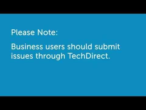 Submitting An Issue With SupportAssist For PCs & Tablets (Non-IT Users)