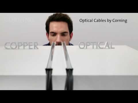 Thunderbolt™ Optical Cables By Corning - Cables Just Got Thinner.