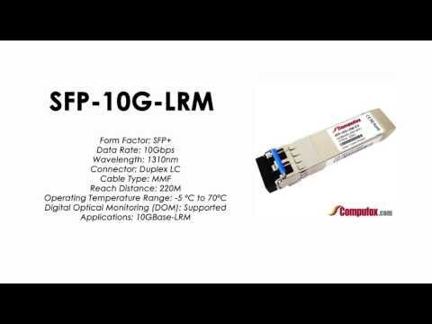 SFP-10G-LRM  |  Alcatel Compatible 10GBase-LRM 1310nm 220m  SFP+