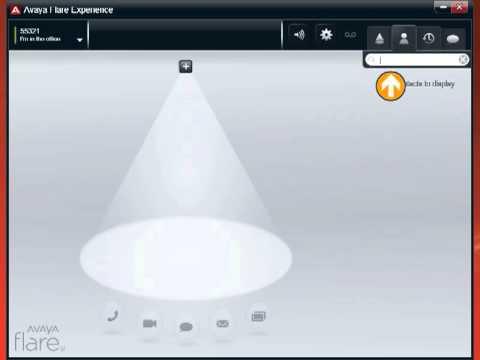 SEARCHING CONTACTS: Getting Started With Avaya Flare Experience & Avaya Aura Conferencing