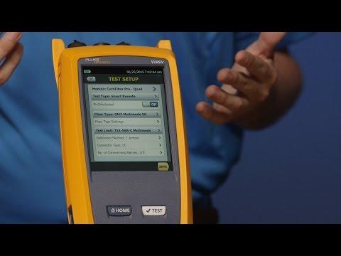 CertiFiber® Pro OLTS- Setup Part 2: By Fluke Networks