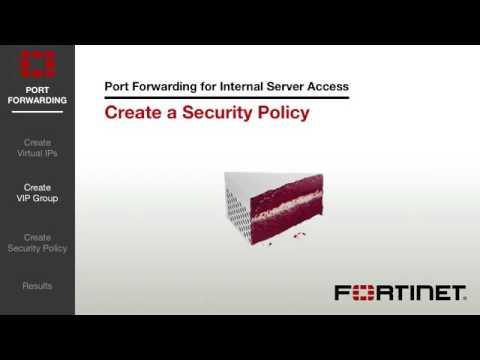 FortiGate Cookbook   Port Forwarding 5 2