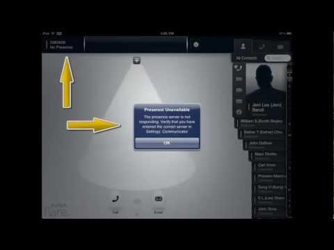 Avaya Flare Communicator For IPad Installation, Configuration & Basic Troubleshooting