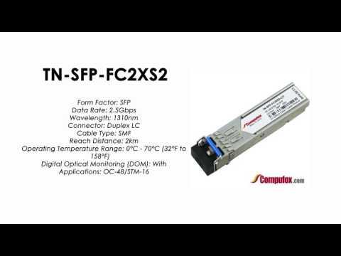 TN-SFP-FC2XS2  |  Transition Compatible OC-48/STM-16 SFP 1310nm SMF 2km