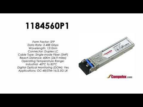 1184560P1  |  Adtran Compatible OC-48 1310nm 40km SFP