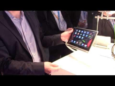#MWC14: Lenovo Highlights YOGA HD+ Tablet Kickstand Feature