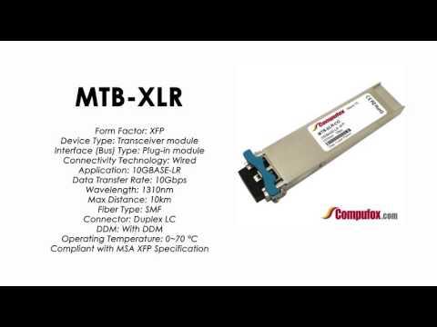 MTB-XLR  |  Planet Compatible 10GBase-LR 1310nm 10km XFP