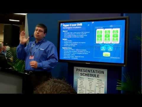 Mellanox @ Interop Las Vegas 2012 - Microsoft Presenting