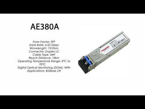 AE380A  |  HP Compatible 4GBase-LW 1310nm 10km