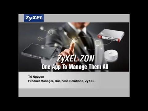 ZyXEL ZON: One App To Manage Them All