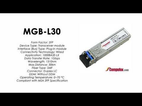 MGB-L30  |  Planet Compatible 1000Base-LX 1310nm 30km SFP