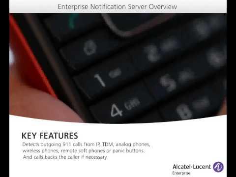 Emergency Notification Server Demo