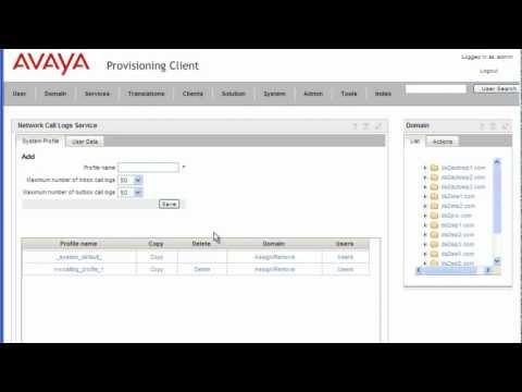 How To Configure Network Call Log Service On The Avaya AS5300