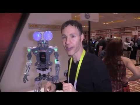 #CES2015 Meccano Mecanoid Personal Robot Demo