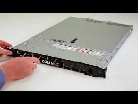 Dell EMC PowerEdge R440: Remove/Install Security Bezel