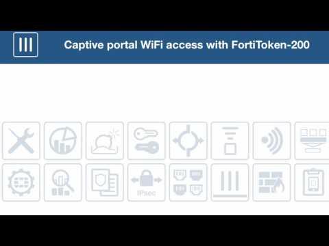 Captive Portal WiFi Access With FortiToken 200 5 4