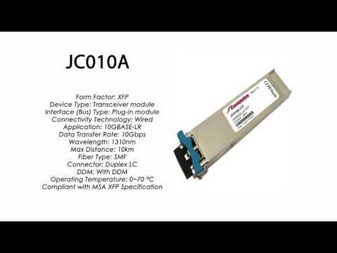 JC010A  |  HP Compatible 10GBase-LR XFP 1310nm 10km SMF