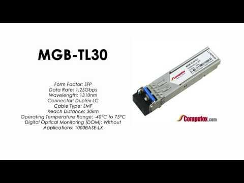 MGB-TL30  |  Planet Compatible 1000Base-LX 1310nm 30km SFP